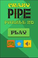 Crazy Pipes Puzzle 2D Plakat