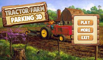 Tractor Farm Parking 3D Affiche