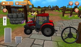Tractor Farm Parking 3D capture d'écran 2