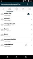 برنامه‌نما Crossdresser Heaven Chat عکس از صفحه