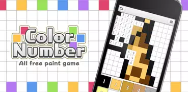 Color Number - all free paint game