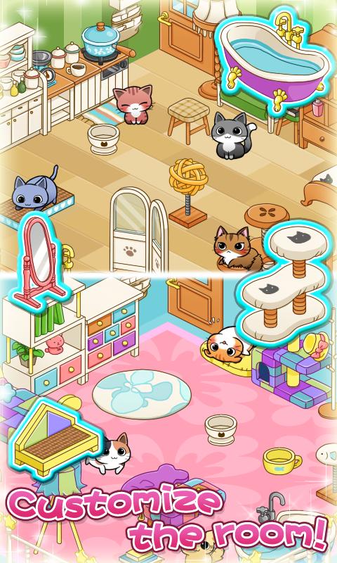Cat Room - Cute Cat Games APK for Android Download