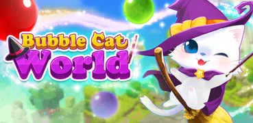 Bubble Cat Worlds Pop Shooter