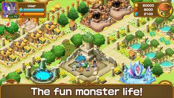 Monster Life -City Sim Game Affiche