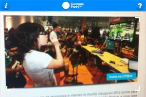 Relatório Campus Party تصوير الشاشة 1