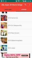 Allu Arjun All Movie Songs تصوير الشاشة 2