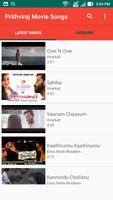 Prithviraj Movie Songs Ekran Görüntüsü 2