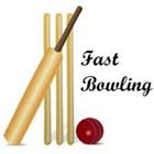 Cricket Coaching Fast Bowling Zeichen
