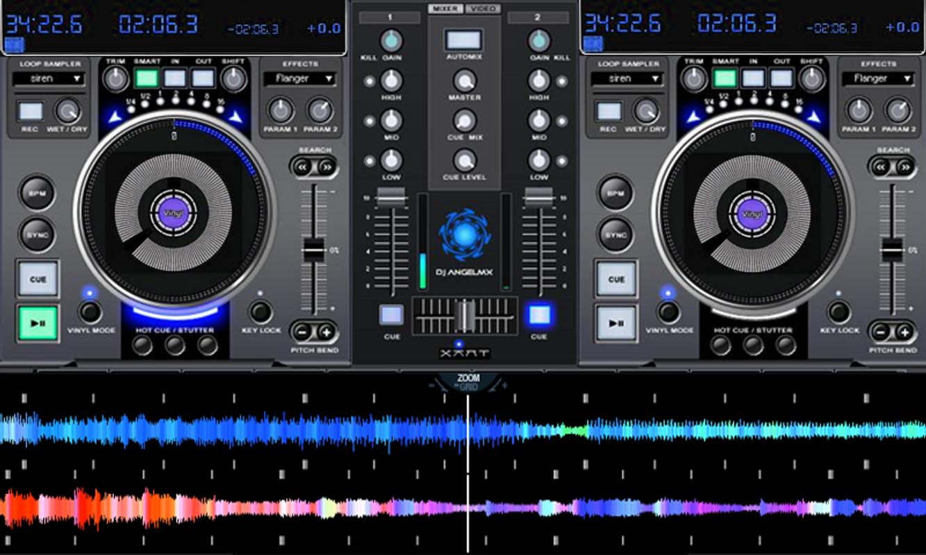 dj music mixer
