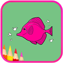물고기 그림색칠하기(스케치) aplikacja
