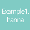 hanna.Example1 アイコン
