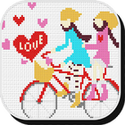 عبر الابره أنماط الأفكار أيقونة