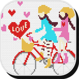 عبر الابره أنماط الأفكار أيقونة