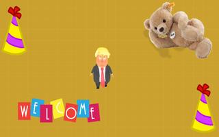 Angry Dumpy Tumpy Blimpy Donald Trump Affiche
