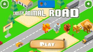 Crossy Animal Run Road 2017 Poster