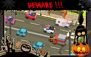 برنامه‌نما Trick-or-Treat Crossing Road عکس از صفحه