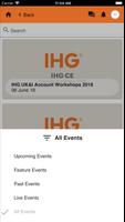 IHG Events Portal syot layar 1