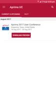 Aprima User Conference Cartaz