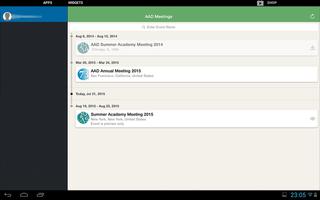 AAD Meeting App Screenshot 2