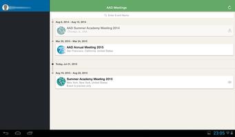 AAD Meeting App Screenshot 3