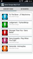 Sans Song Mp3 Full 截圖 1