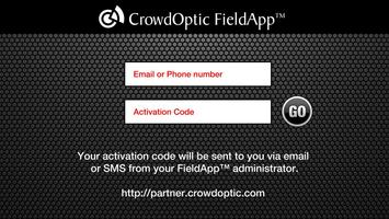 CrowdOptic™ FieldApp captura de pantalla 1