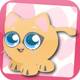 Cute Hippie Kittens Game biểu tượng