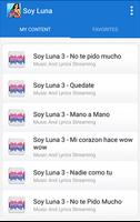 All Songs Soy Luna -Top Hits Music Lyrics capture d'écran 1