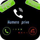 Private Call Identifier: pro icono