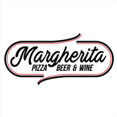 Margherita Pizza, Beer & Wine Zeichen