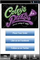 Coley's Pizza ポスター