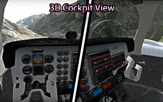 Real Cockpit Airplane Flight Simulator capture d'écran 1