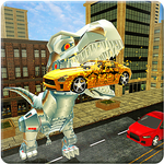Police Dino Robot War Simulator icon