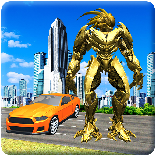 Dragon Transform Robot 2 - Police Robot Car Battle