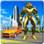 Dragon Transform Robot 2 - Police Robot Car Battle icon