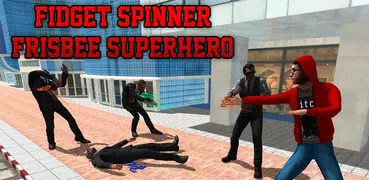 Fidget Spinner Frisbee Hero vs Crime City Gangster