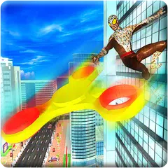 Fidget Spinner Super Spider Hero vs Crime City APK download