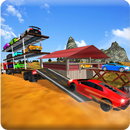 Offroad Car Transport Trailer Sim: Transport Games APK
