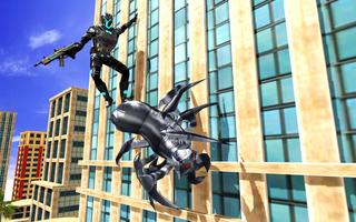 Secret Agent Spider Robot Transformation Game 2018 Affiche