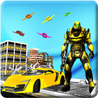 Flying Car Robot icon