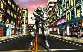 Flying Car Robot poster