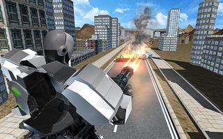 Robot Hero City Rampage imagem de tela 3