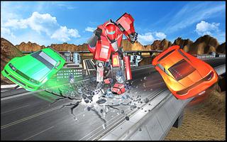 Roboter-Held-Rangers-Schlacht Plakat