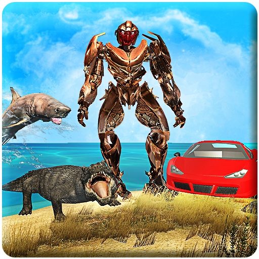 X Ray Robot Car: Shark Hunting