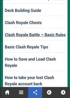 Clash Guide Royale Pro captura de pantalla 2