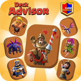 Deck Advisor Clash Royale أيقونة