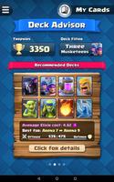 Deck Advisor Clash Royale capture d'écran 2