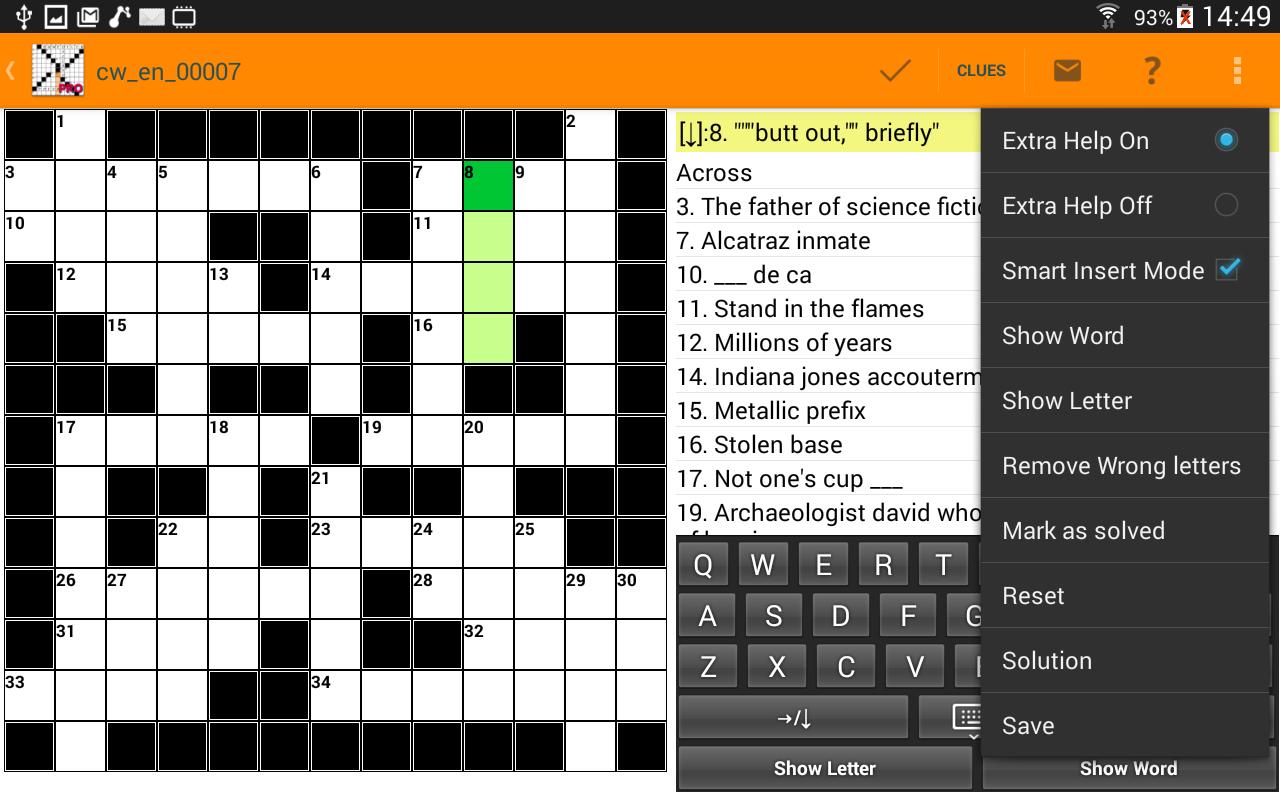 English Crosswords Puzzles - Addictive word games ảnh chụp màn hình 11.