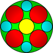 Colorear mandalas geométricas