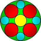 Colorear mandalas geométricas icône